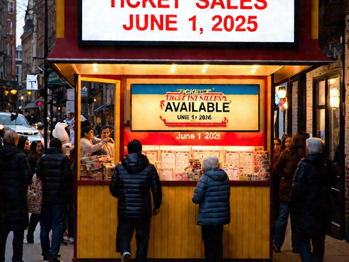 Mise en vente des billets jusqu’au 1 juin 2025